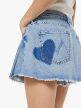 Women Mother Denim The Flutter Short Fray