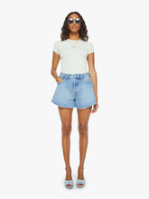Women Mother Denim The Flutter Short Fray