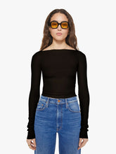 Brands Mother Denim Eterne Long Sleeve Boatneck Top