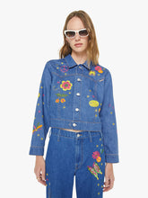 Women Mother Denim The Heyday Cropped Jacket