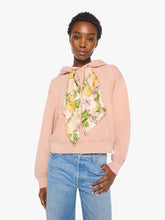 Women Mother Denim The Shrunken Boxy Cravat Hoodie