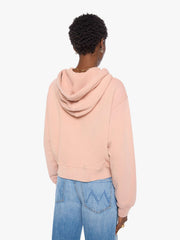 Women Mother Denim The Shrunken Boxy Cravat Hoodie