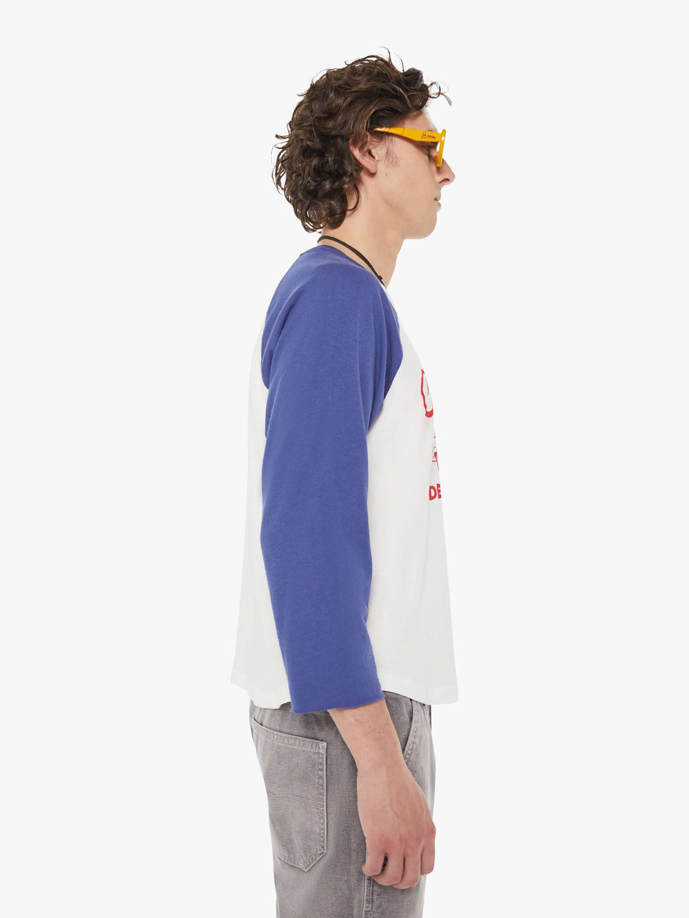 Men Mother Denim The Slugger 3Qtr Fray