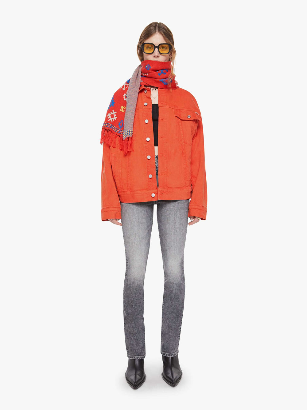 Women Mother Denim The Neck And Neck