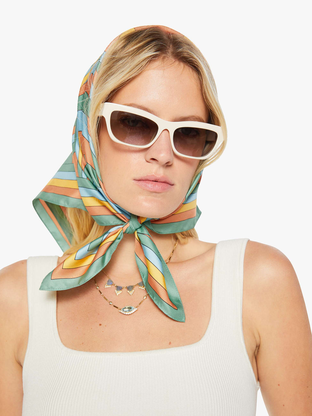 Women Mother Denim The Scarf It Down