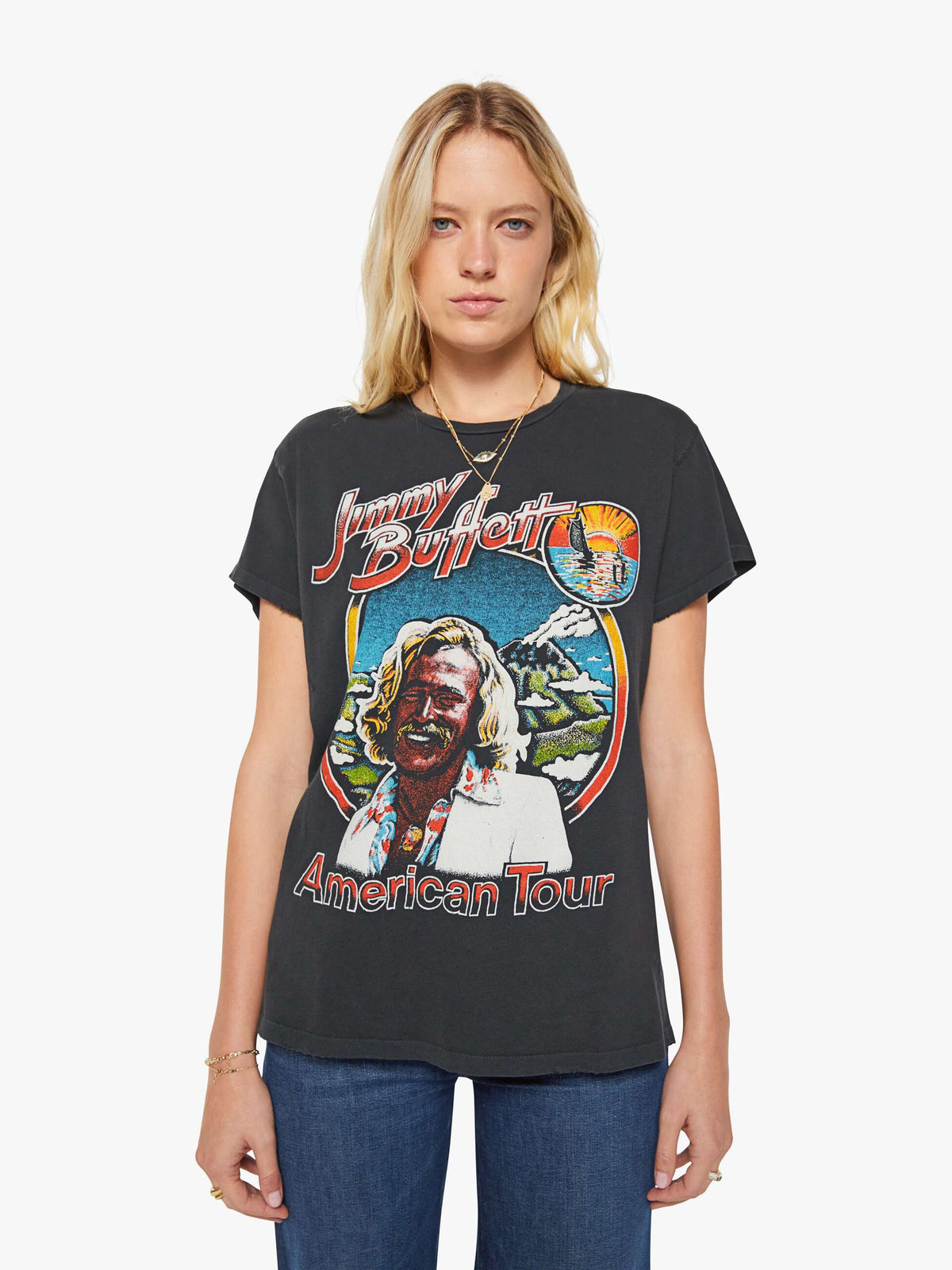 Brands Mother Denim MadeWorn Jimmy Buffet Tee