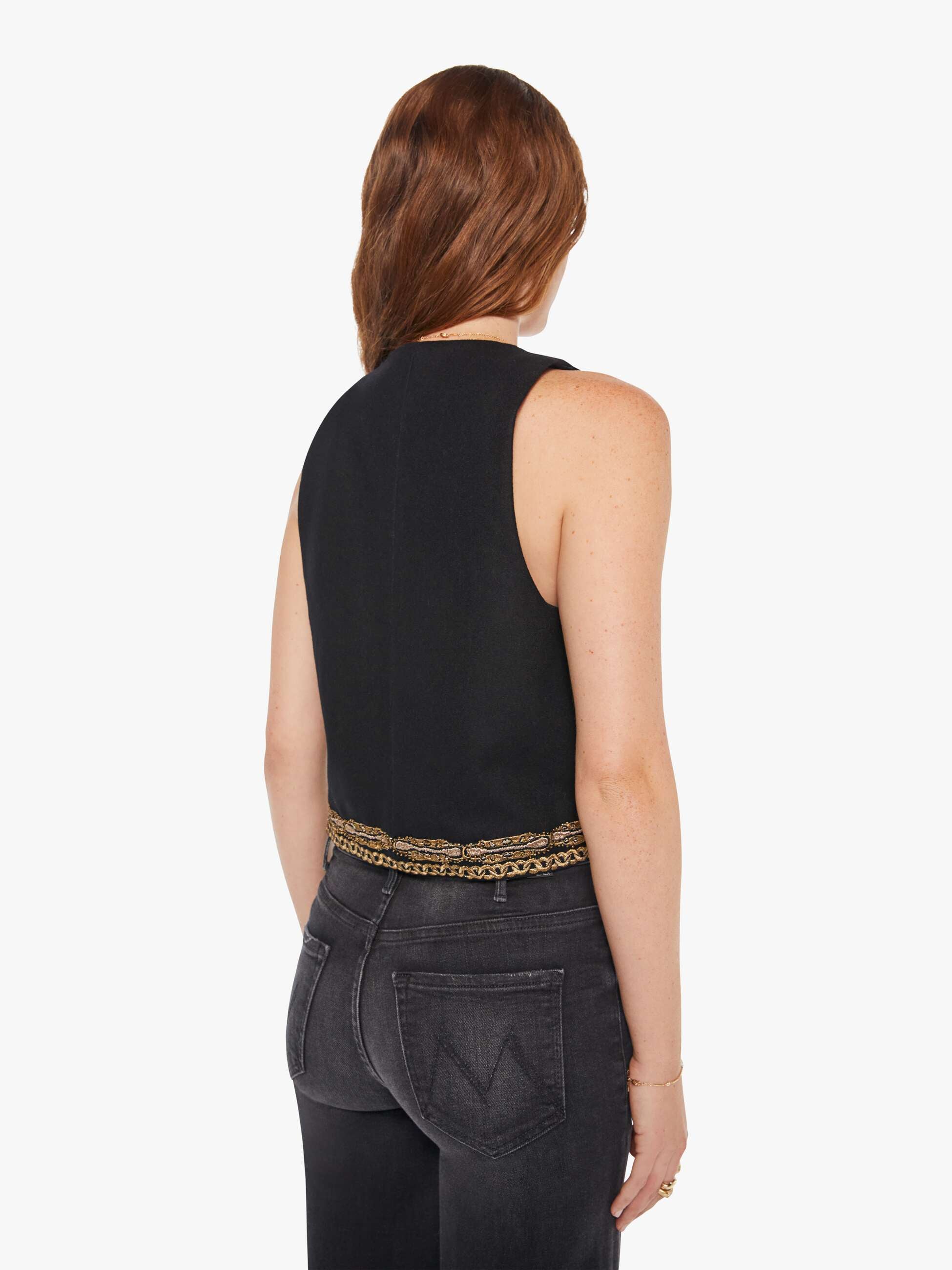 Brands Mother Denim Maria Cher Selena Vest