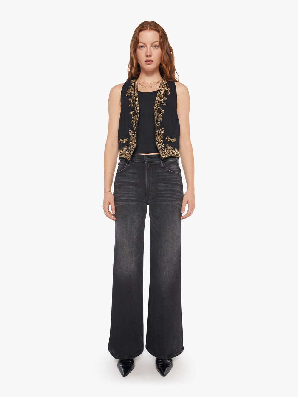 Brands Mother Denim Maria Cher Selena Vest