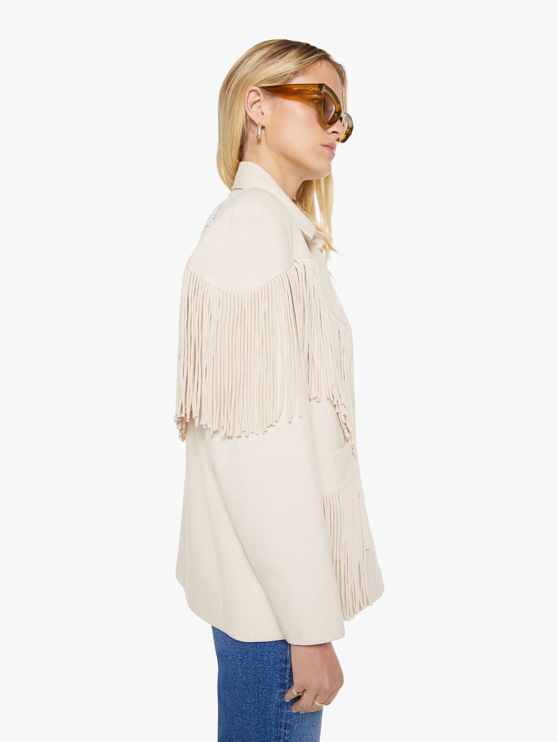 Brands Mother Denim Alix of Bohemia Jude Fringe Jacket
