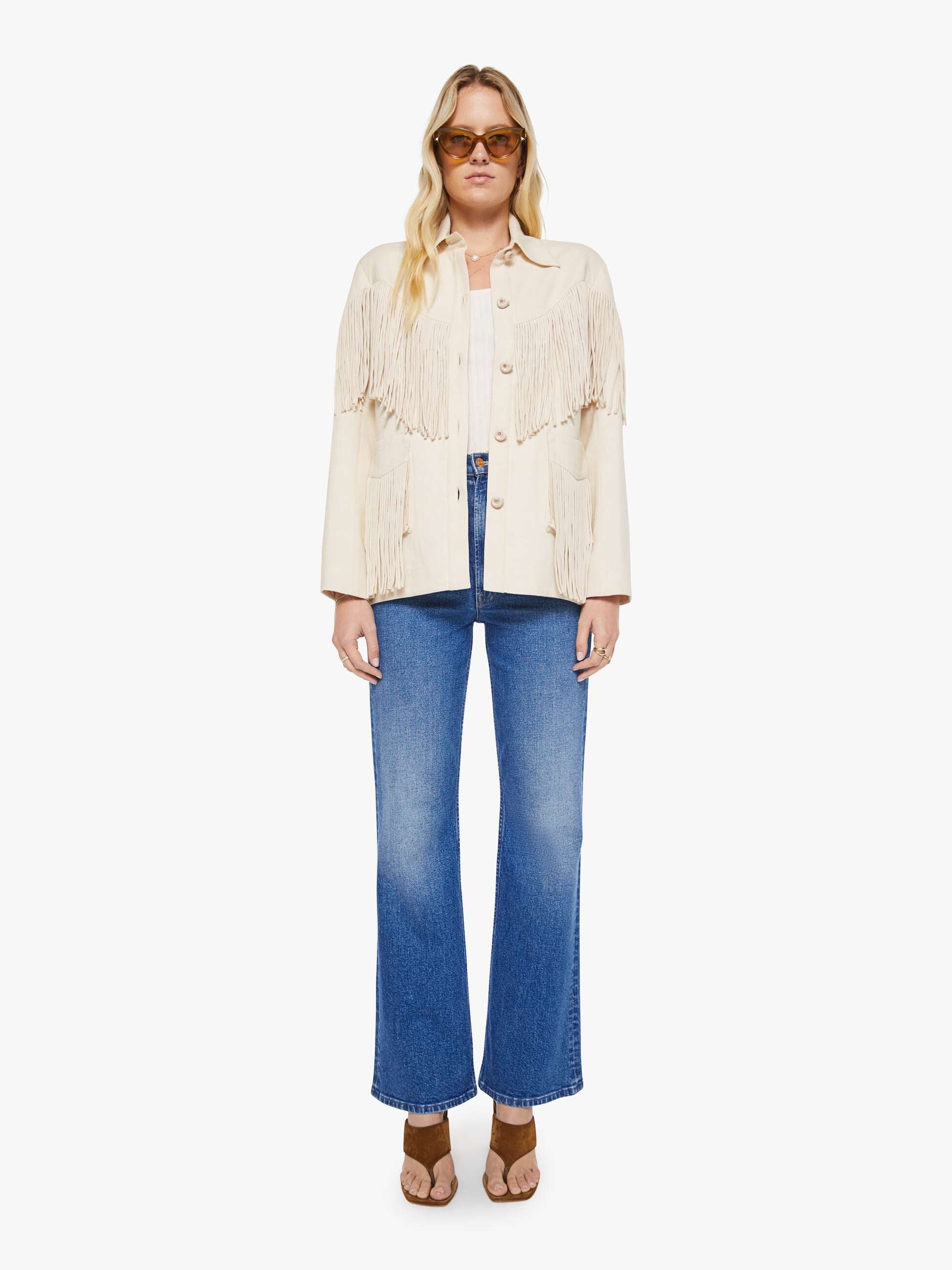 Brands Mother Denim Alix of Bohemia Jude Fringe Jacket