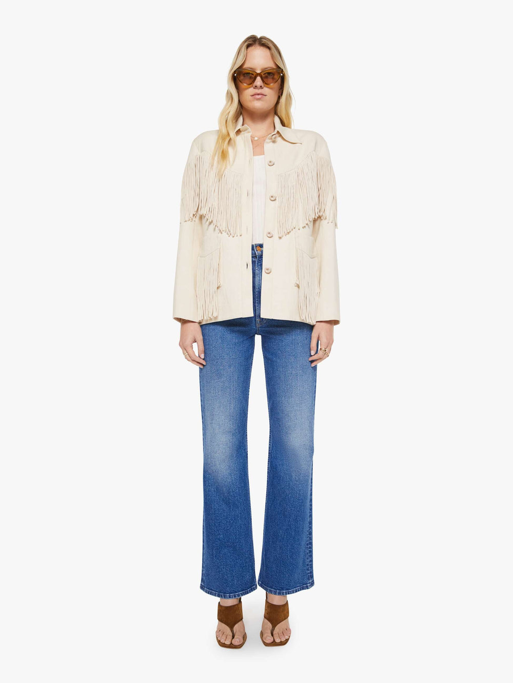 Brands Mother Denim Alix of Bohemia Jude Fringe Jacket