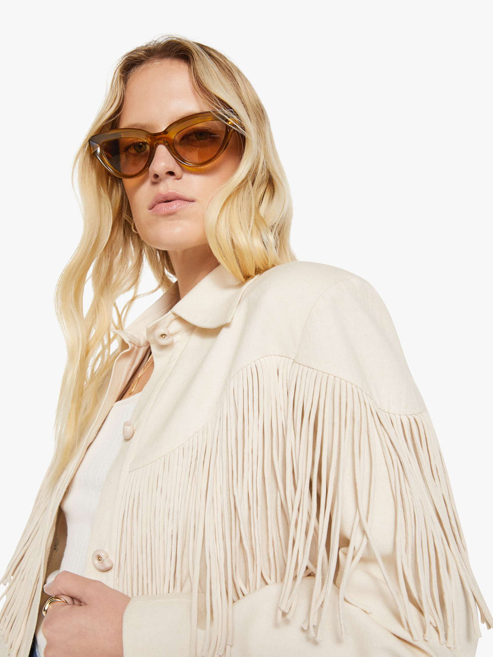 Brands Mother Denim Alix of Bohemia Jude Fringe Jacket