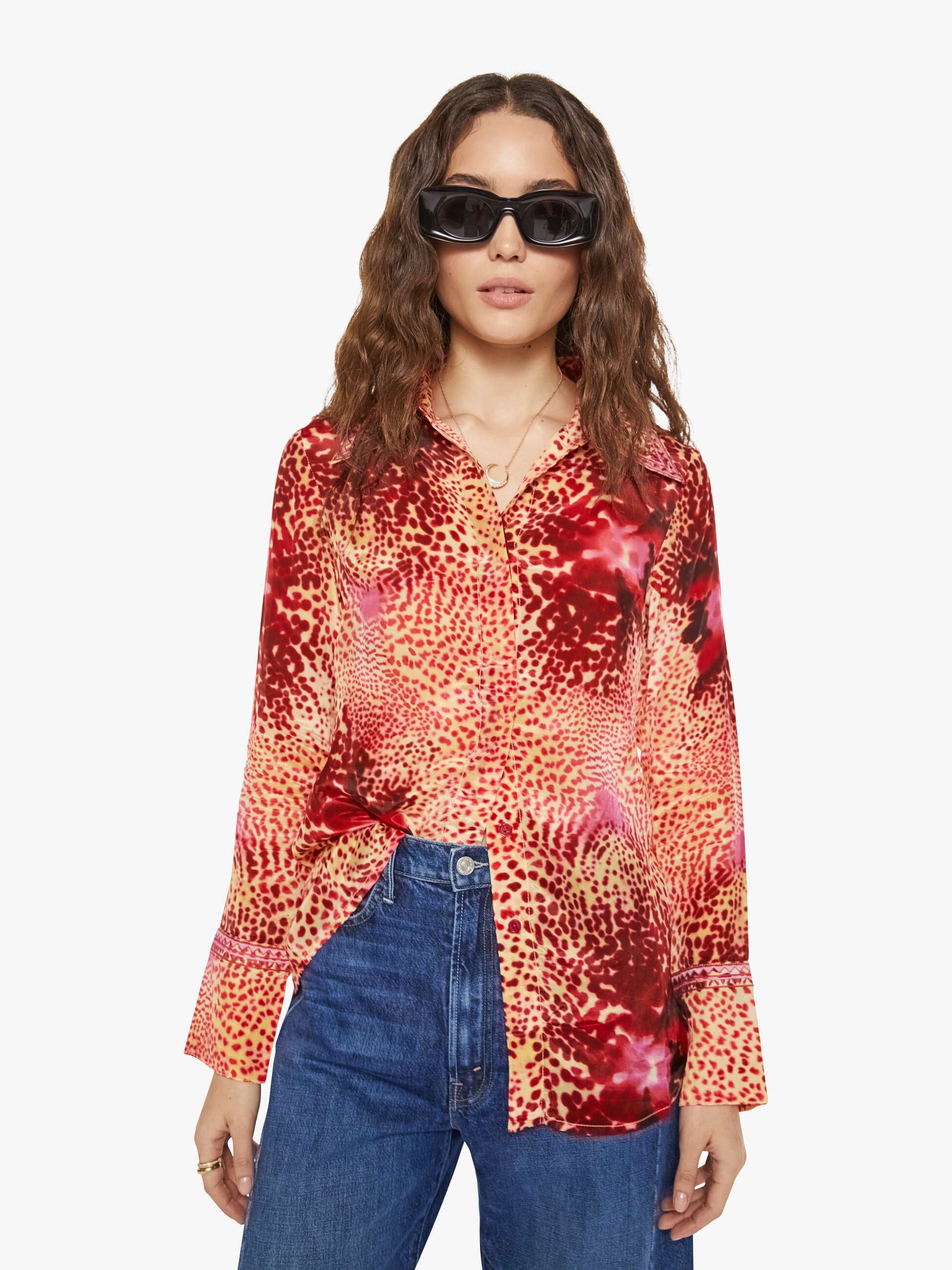 Brands Mother Denim Maria Cher Aiden Shirt