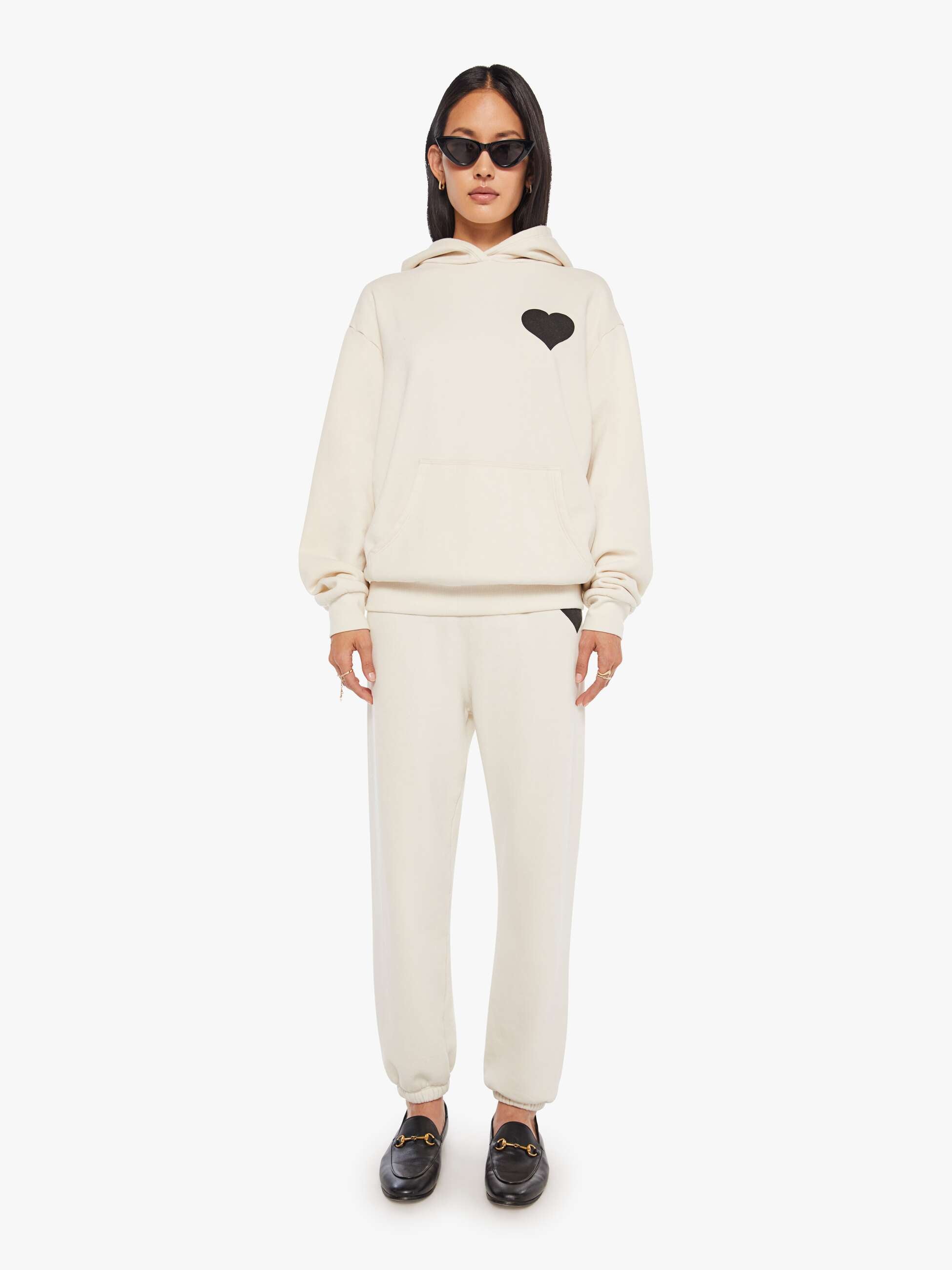 Brands Mother Denim SPRWMN Heart Hoodie