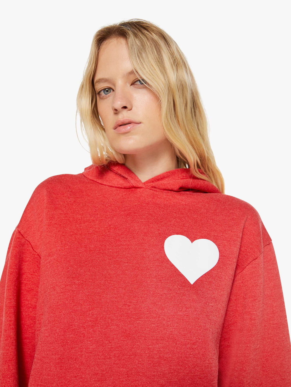 Brands Mother Denim SPRWMN Heart Hoodie