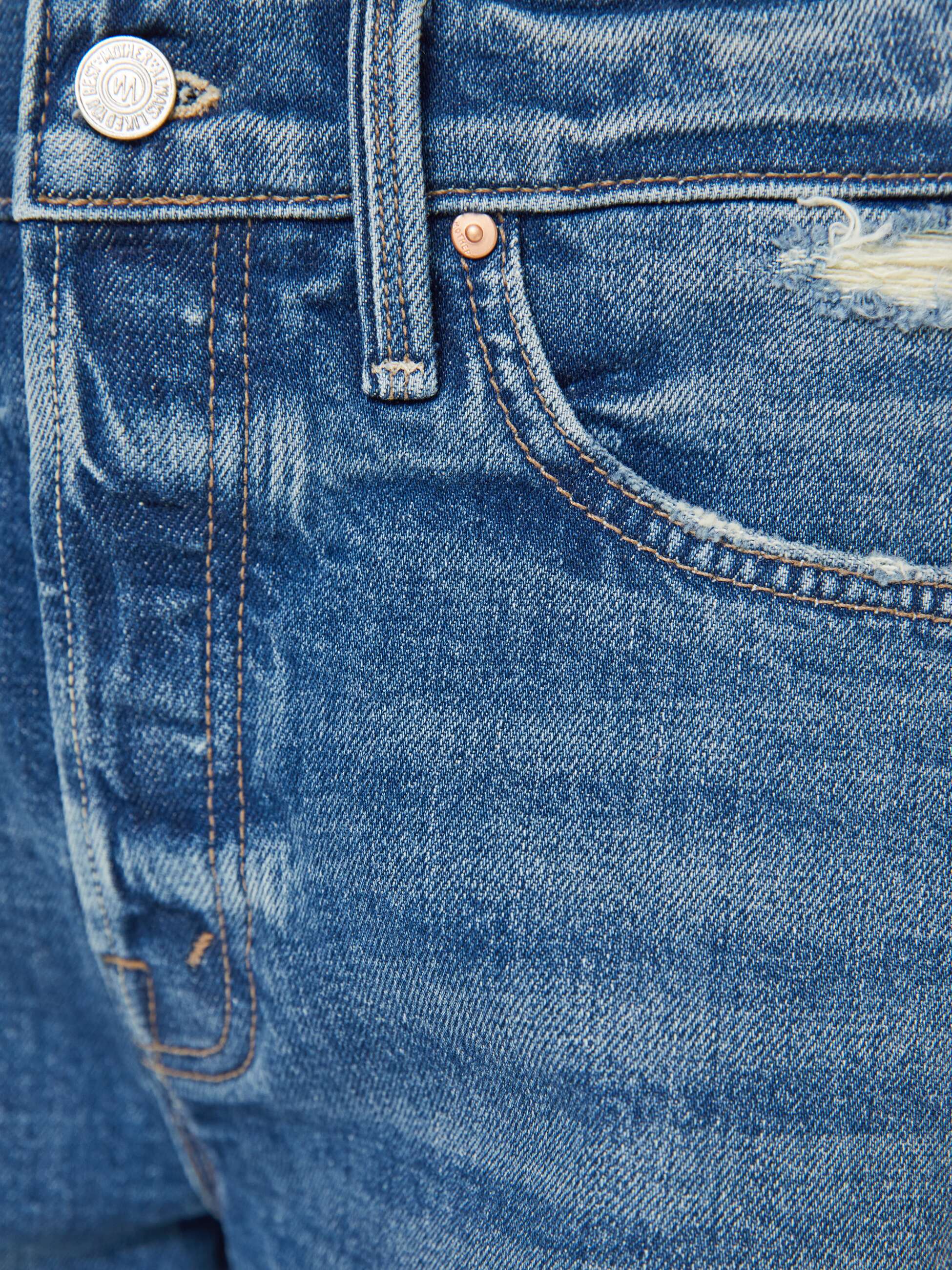 Women Mother Denim The Skipper Short N' Long Chew