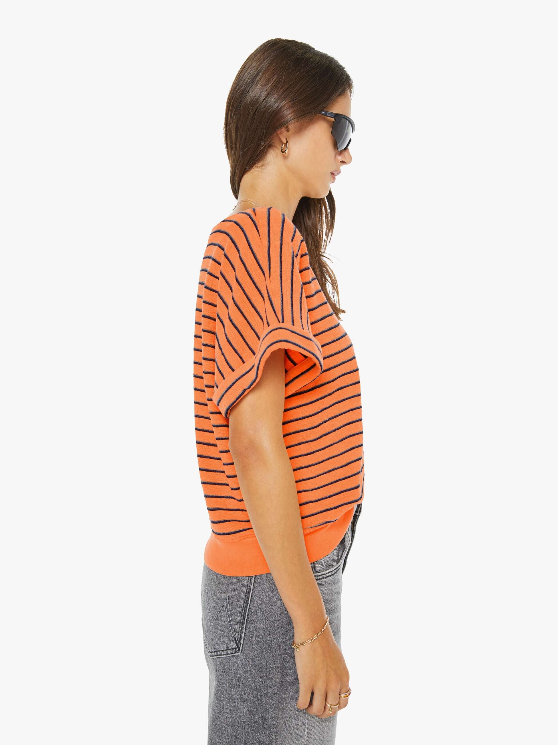 Women Mother Denim The Whole Lot Zip Twist Fray