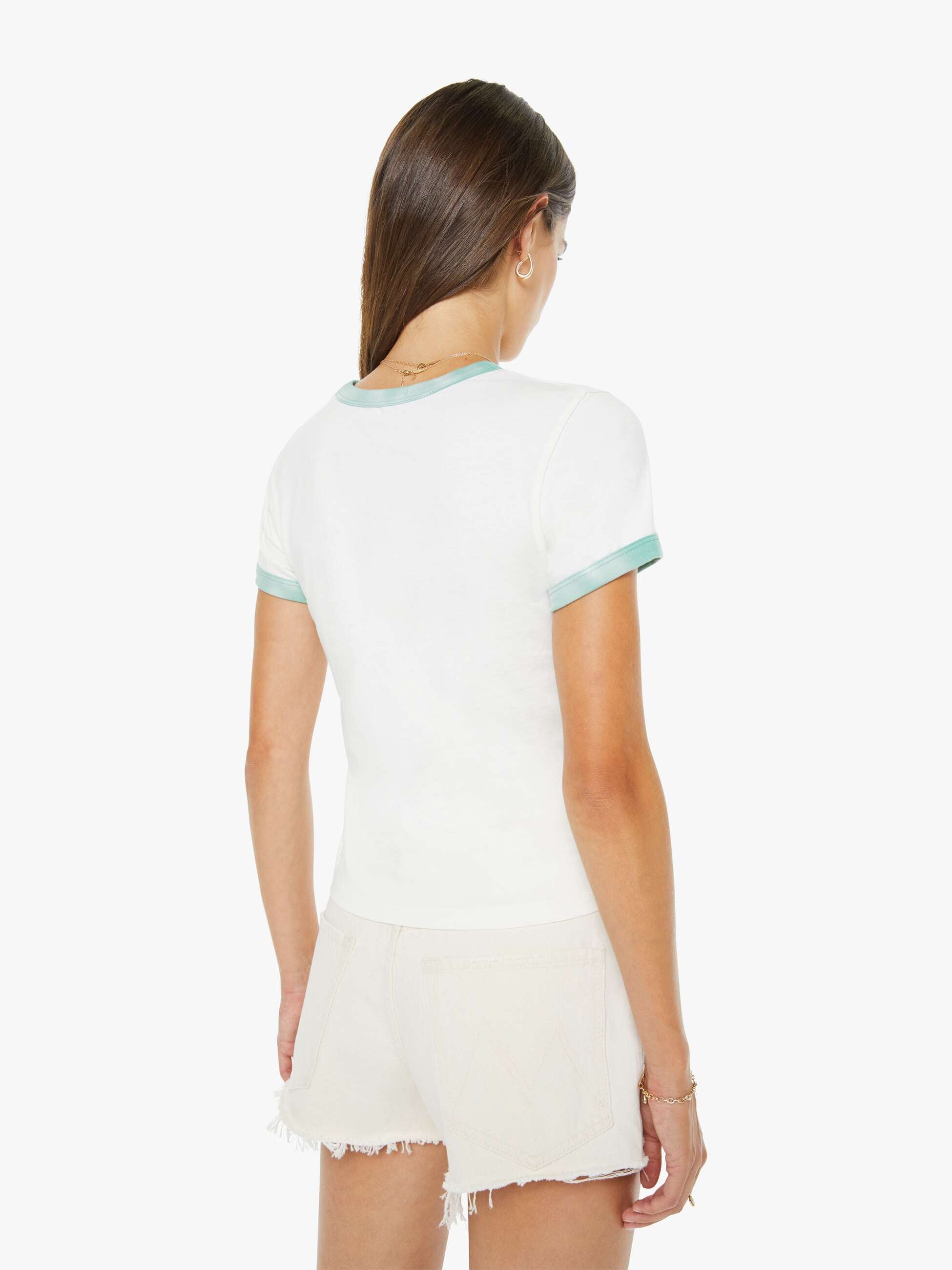 Women Mother Denim The Dodger Short Fray