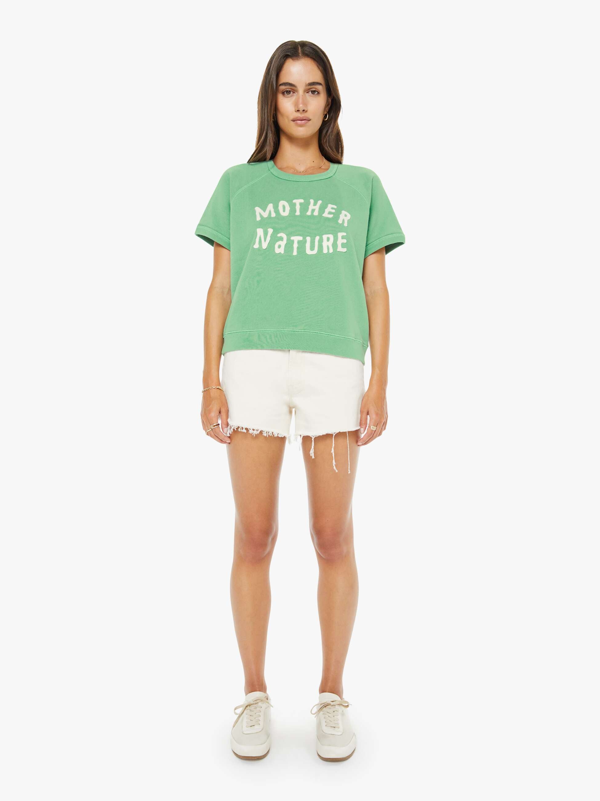 Women Mother Denim The Dodger Short Fray