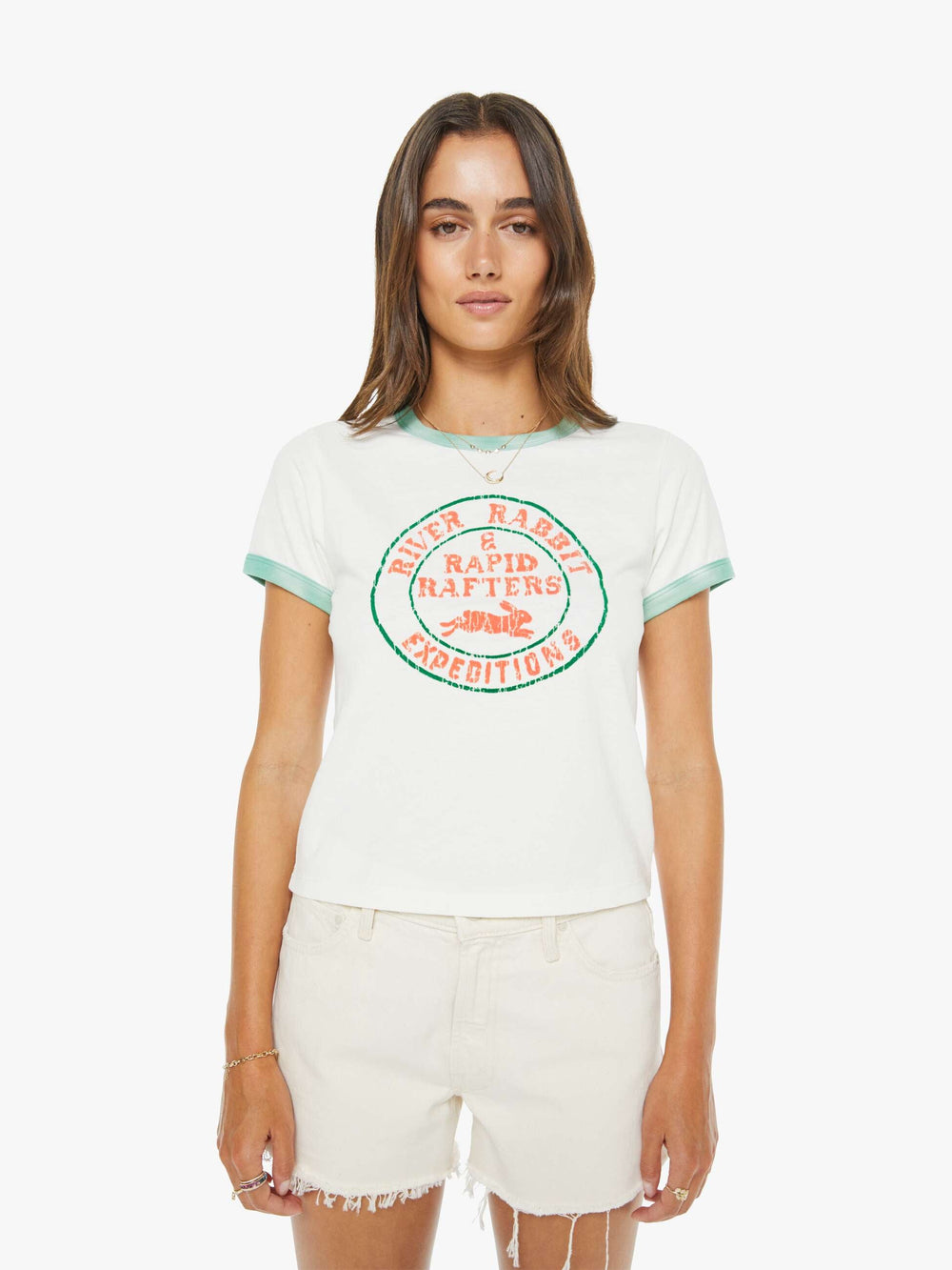 Women Mother Denim The Dodger Short Fray