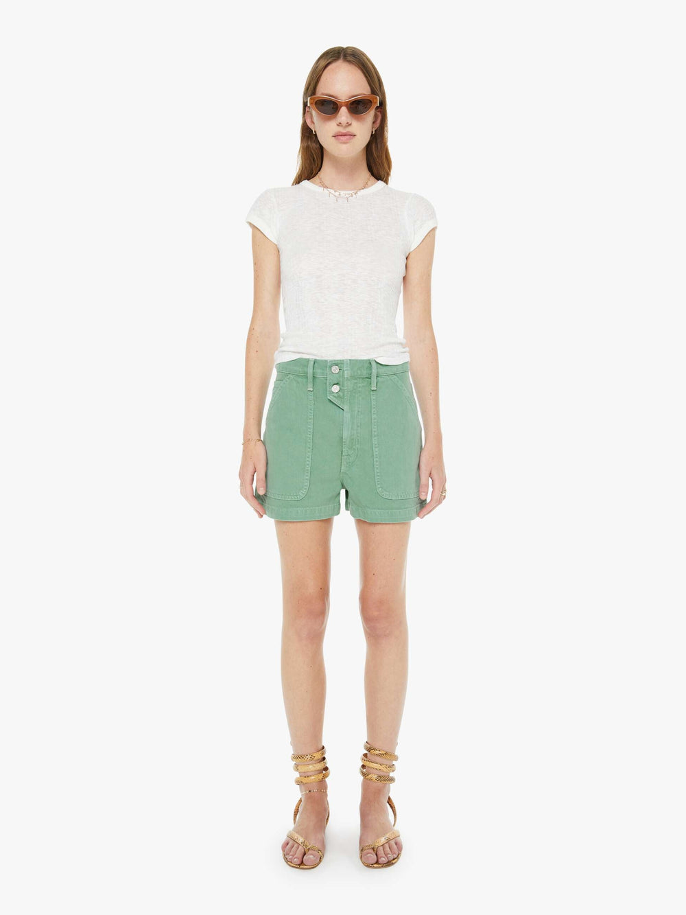 Women Mother Denim The Detour Short