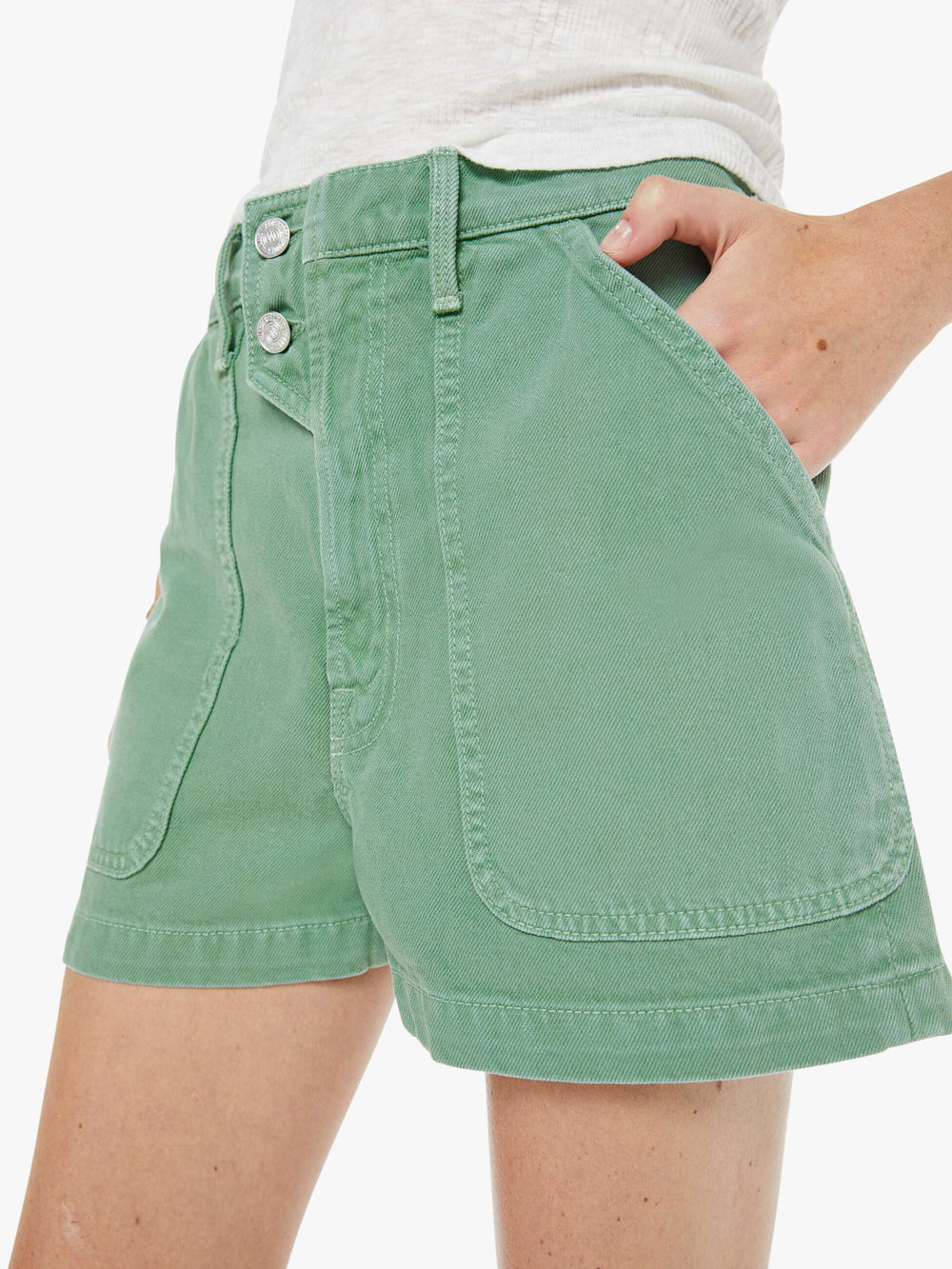 Women Mother Denim The Detour Short