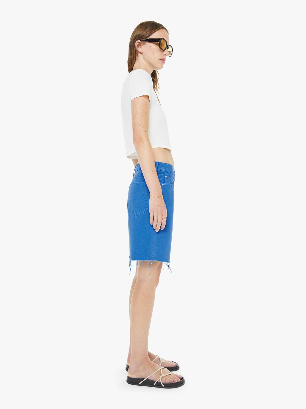 Women Mother Denim The Down Low Undercover Short