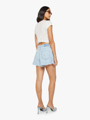 Women Mother Denim The Flutter Short Fray