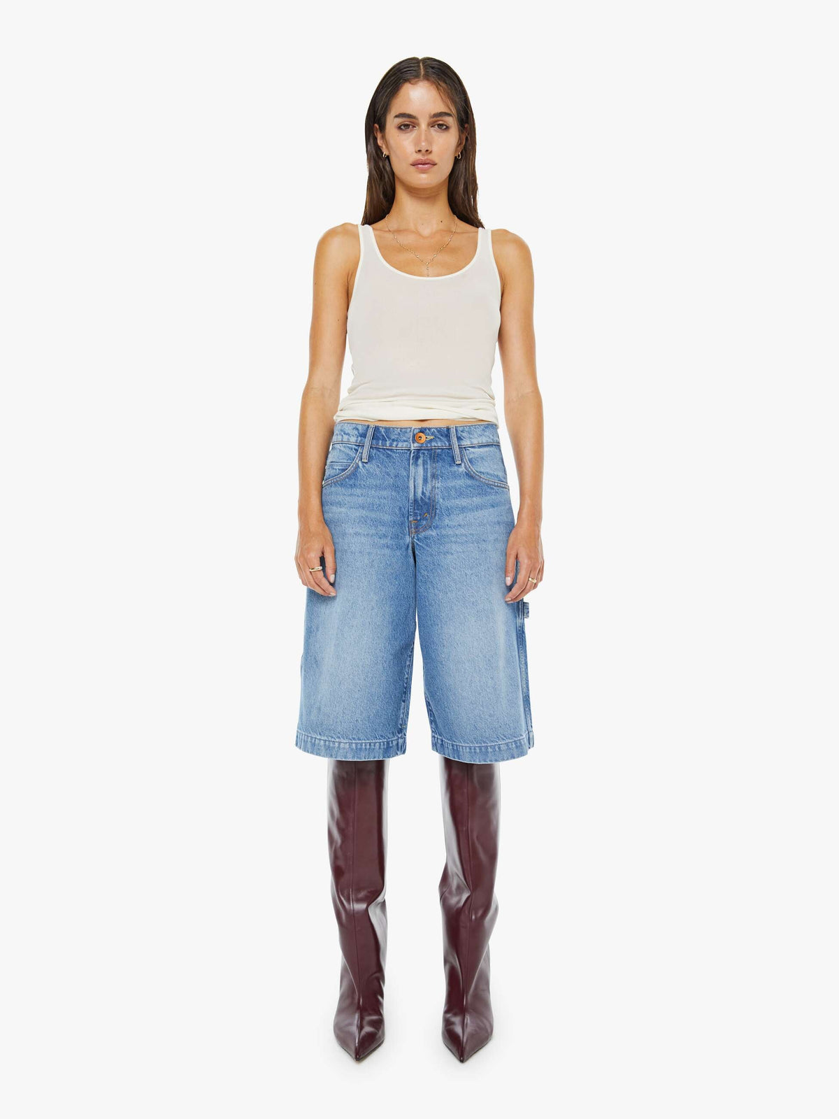 Women Mother Denim SNACKS! The Rigatoni Carpenter