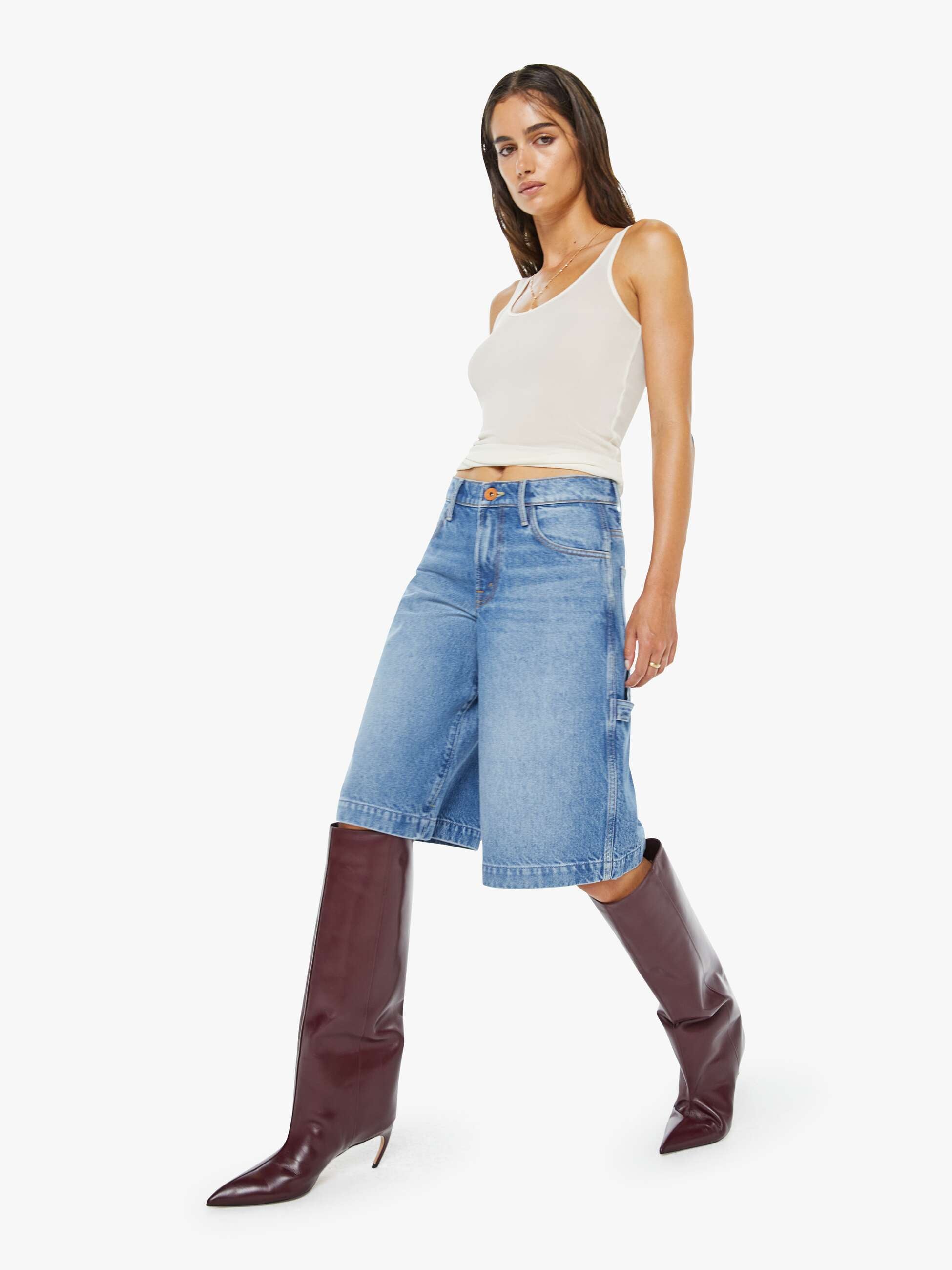 Women Mother Denim SNACKS! The Rigatoni Carpenter