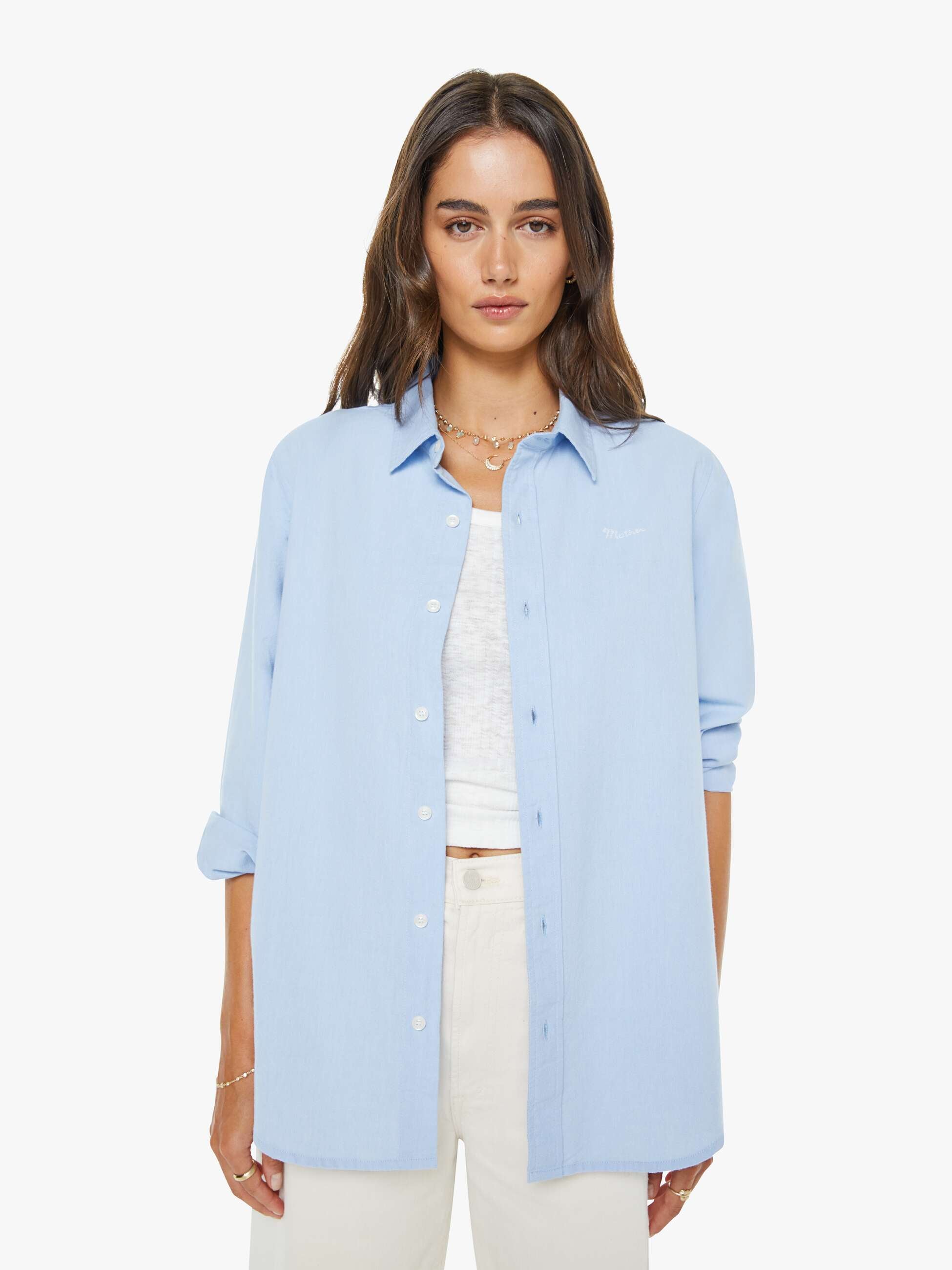 Women Mother Denim The Logo Jumper
