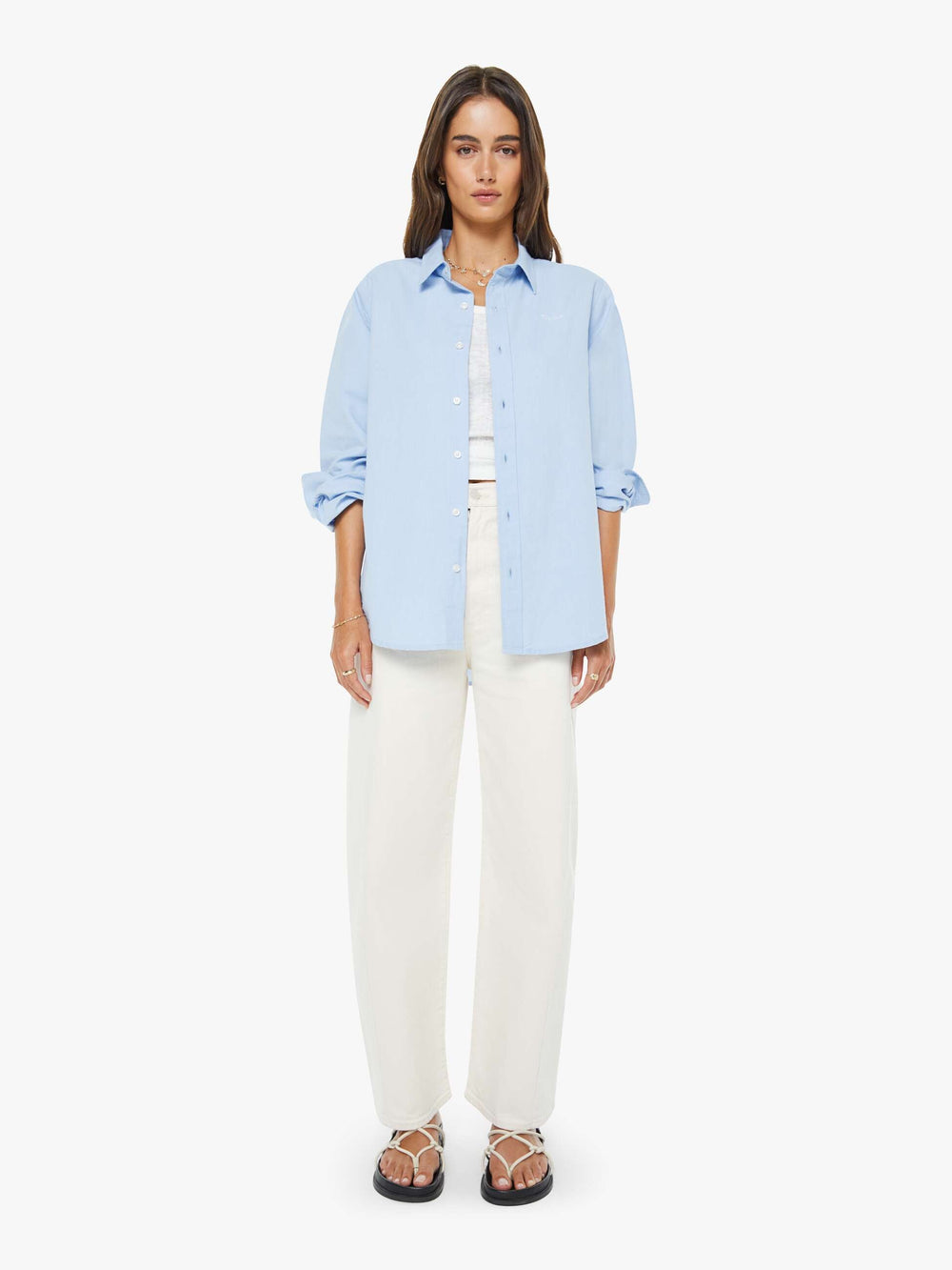 Women Mother Denim The Logo Jumper
