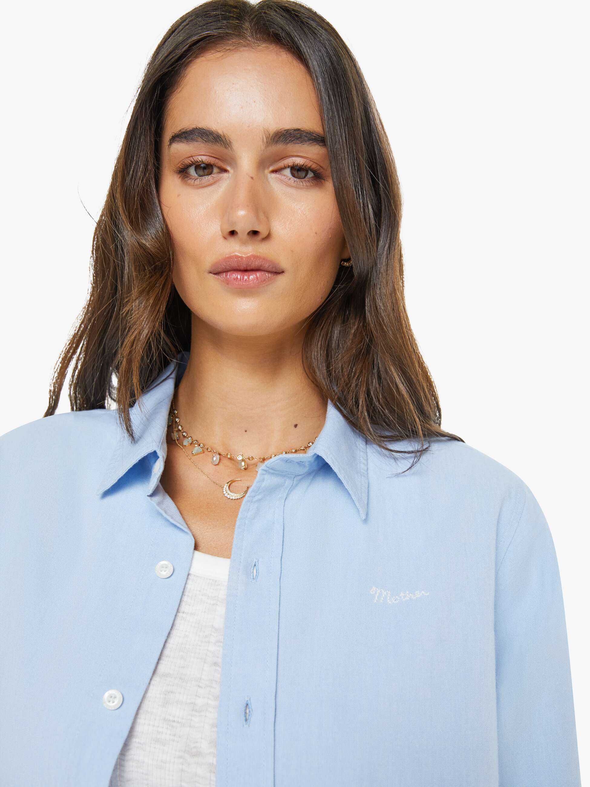 Women Mother Denim The Logo Jumper