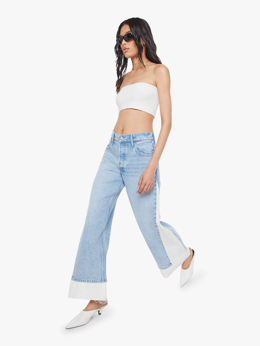 Women Mother Denim The Oversized Jumper