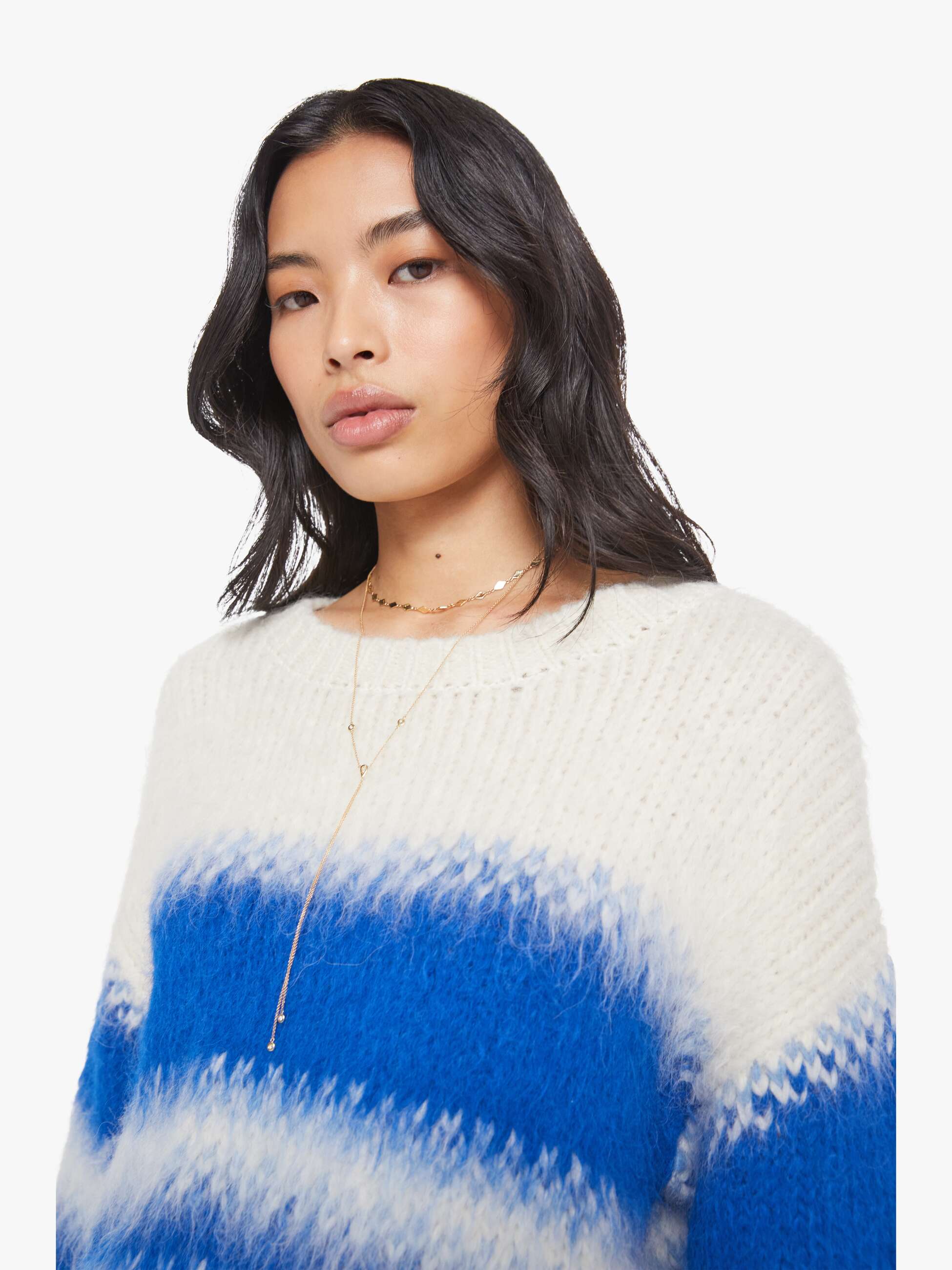 Women Mother Denim The Crop Jumper