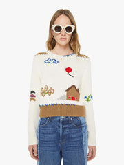 Women Mother Denim The Shrunken Pullover