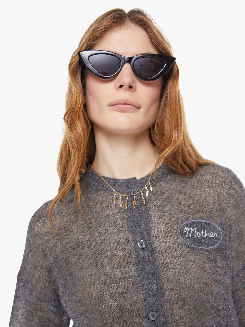 Women Mother Denim The Crop Cardigan
