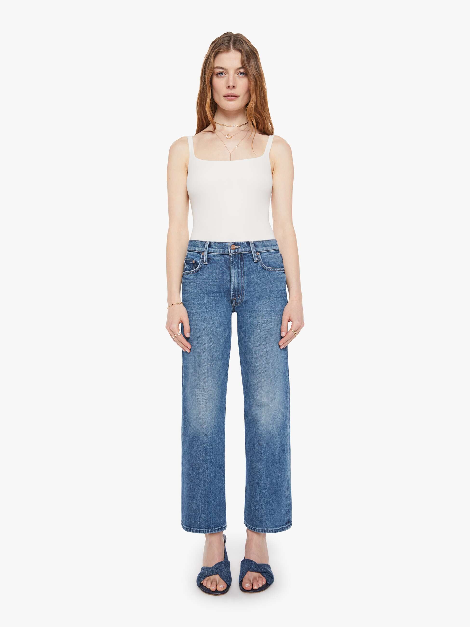 Women Mother Denim The Crop Cardigan