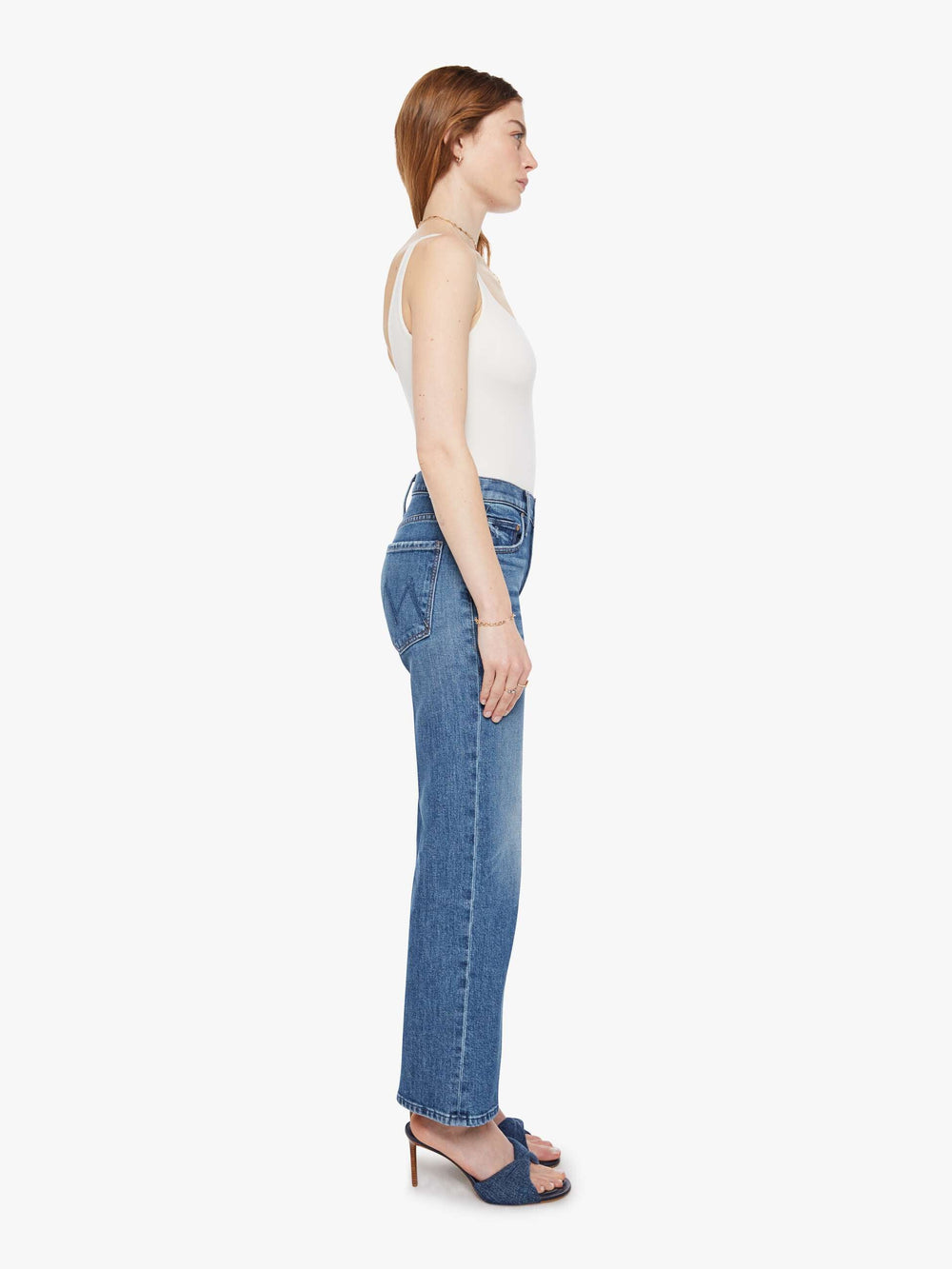 Women Mother Denim The Crop Cardigan