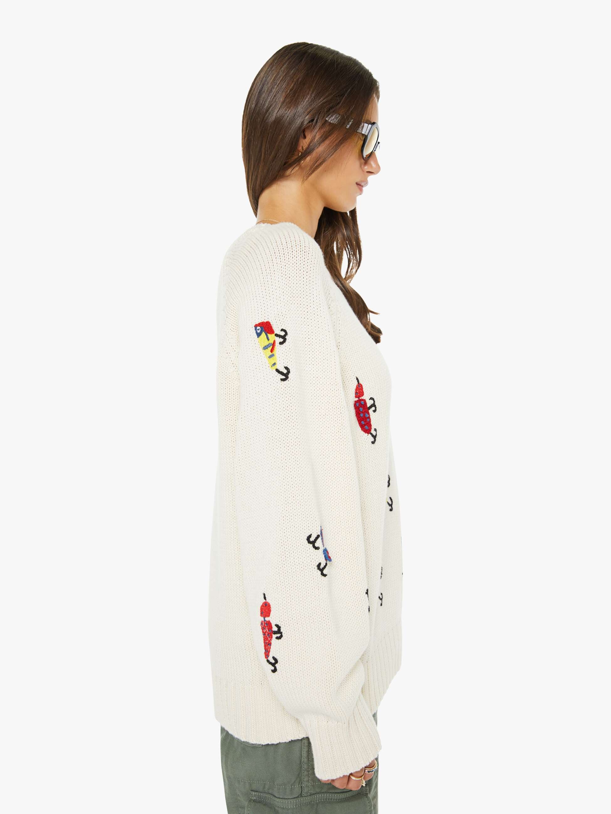Women Mother Denim The Raglan Pullover