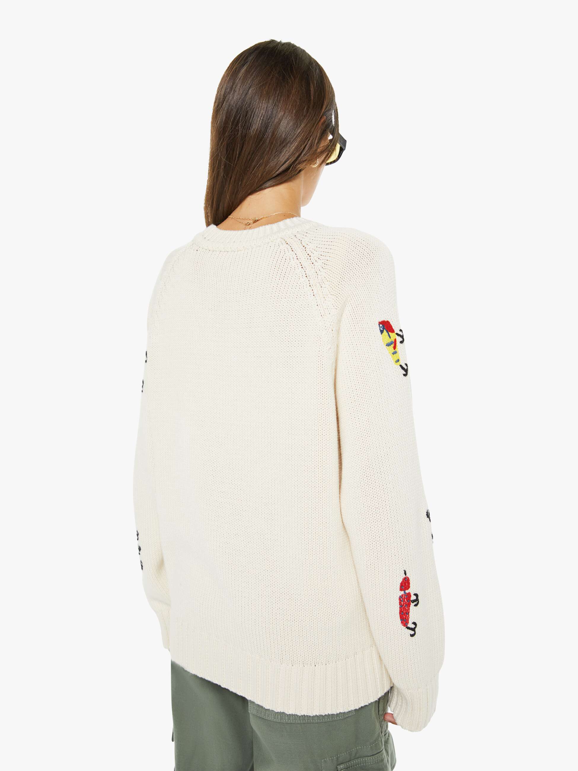 Women Mother Denim The Raglan Pullover