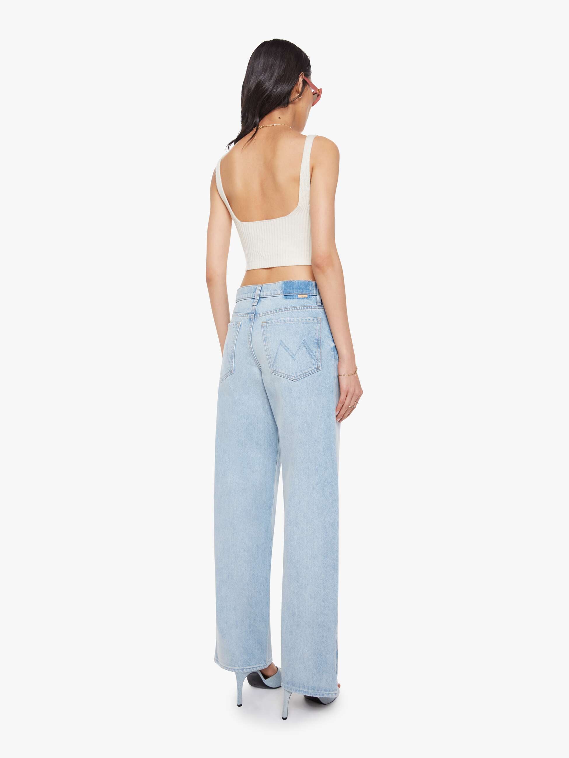 Women Mother Denim The Zip Raquette Cardigan