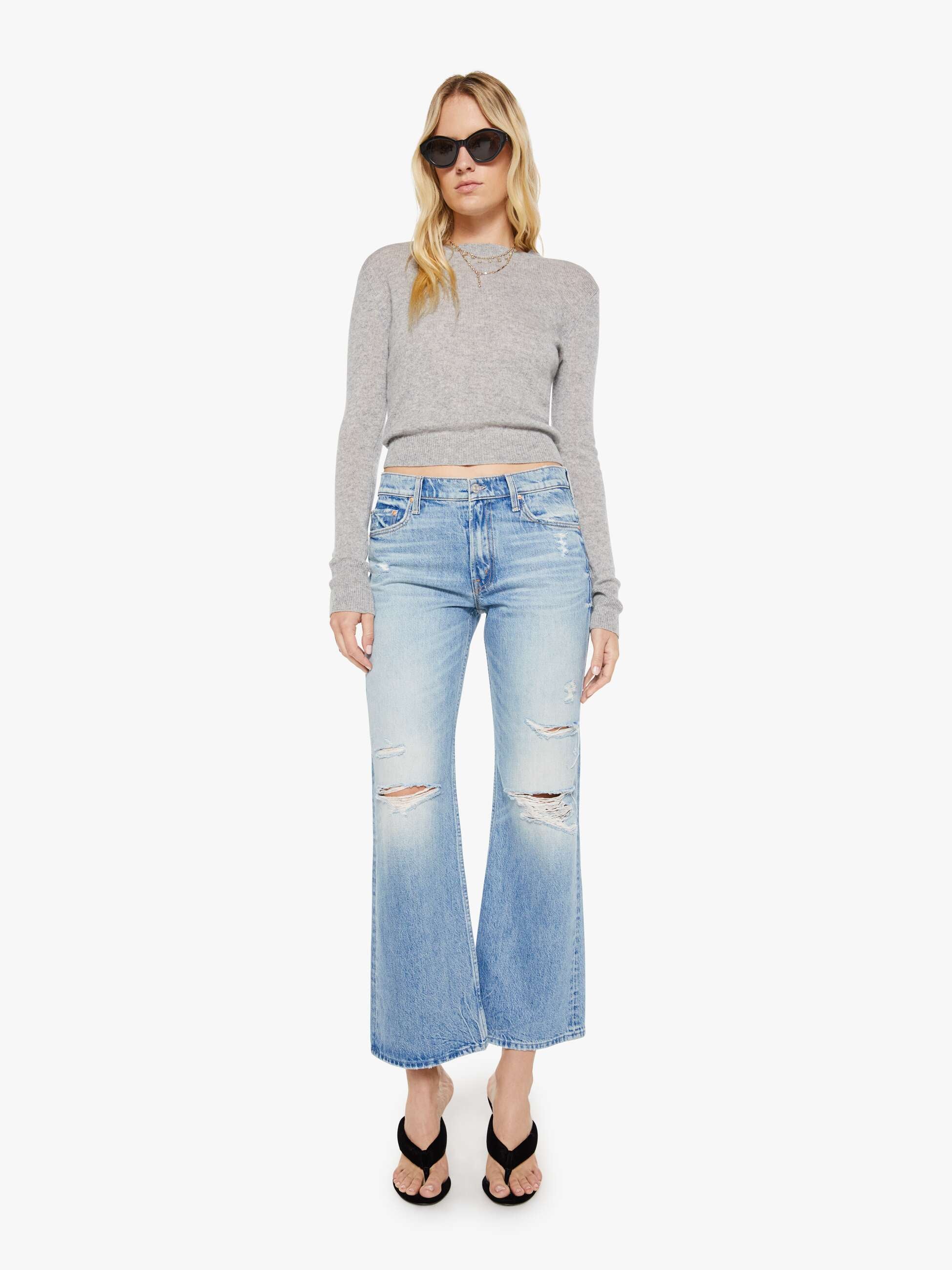 Women Mother Denim Eterne Francis Sweater