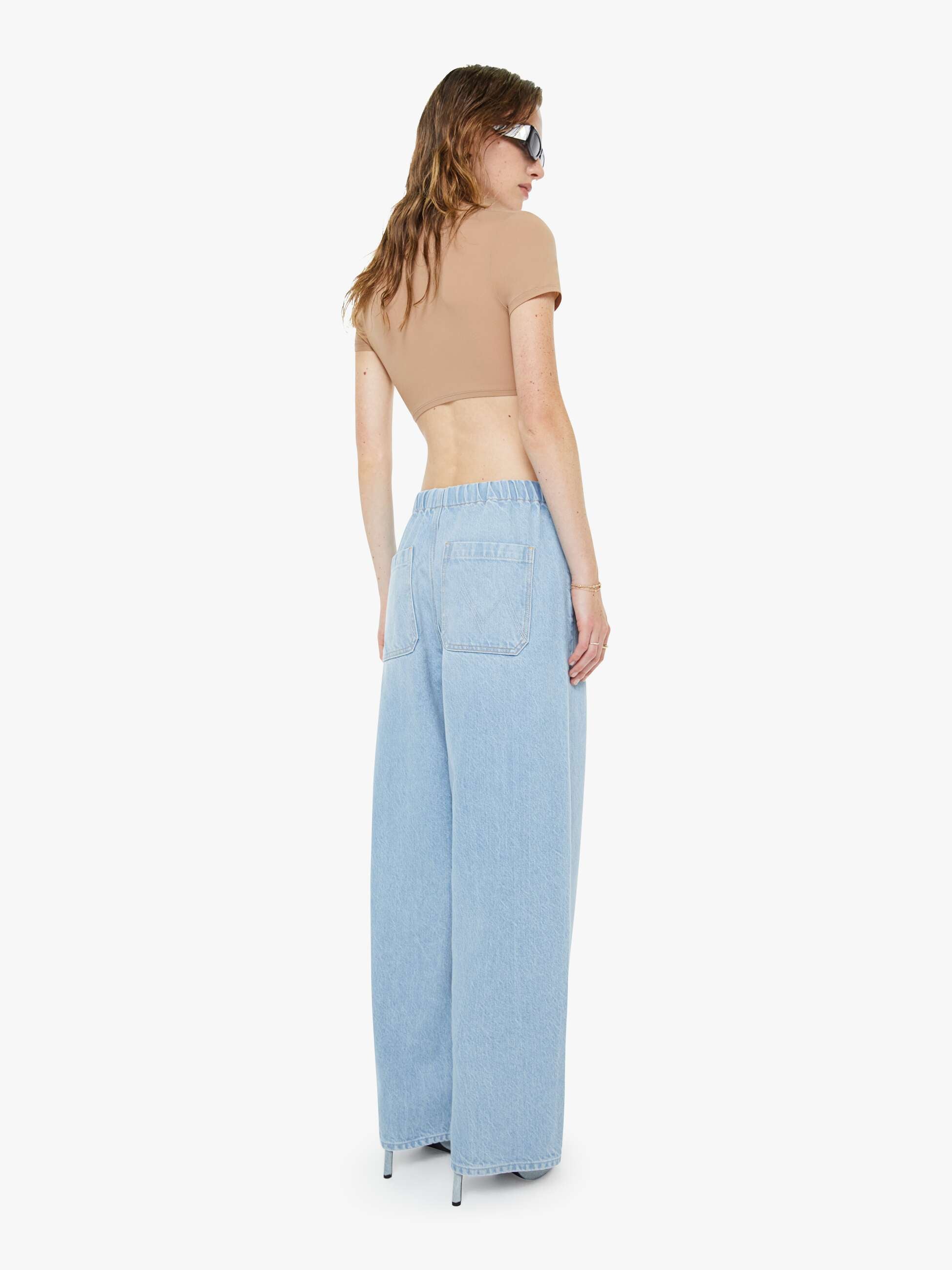 Women Mother Denim The Boxy Raquette