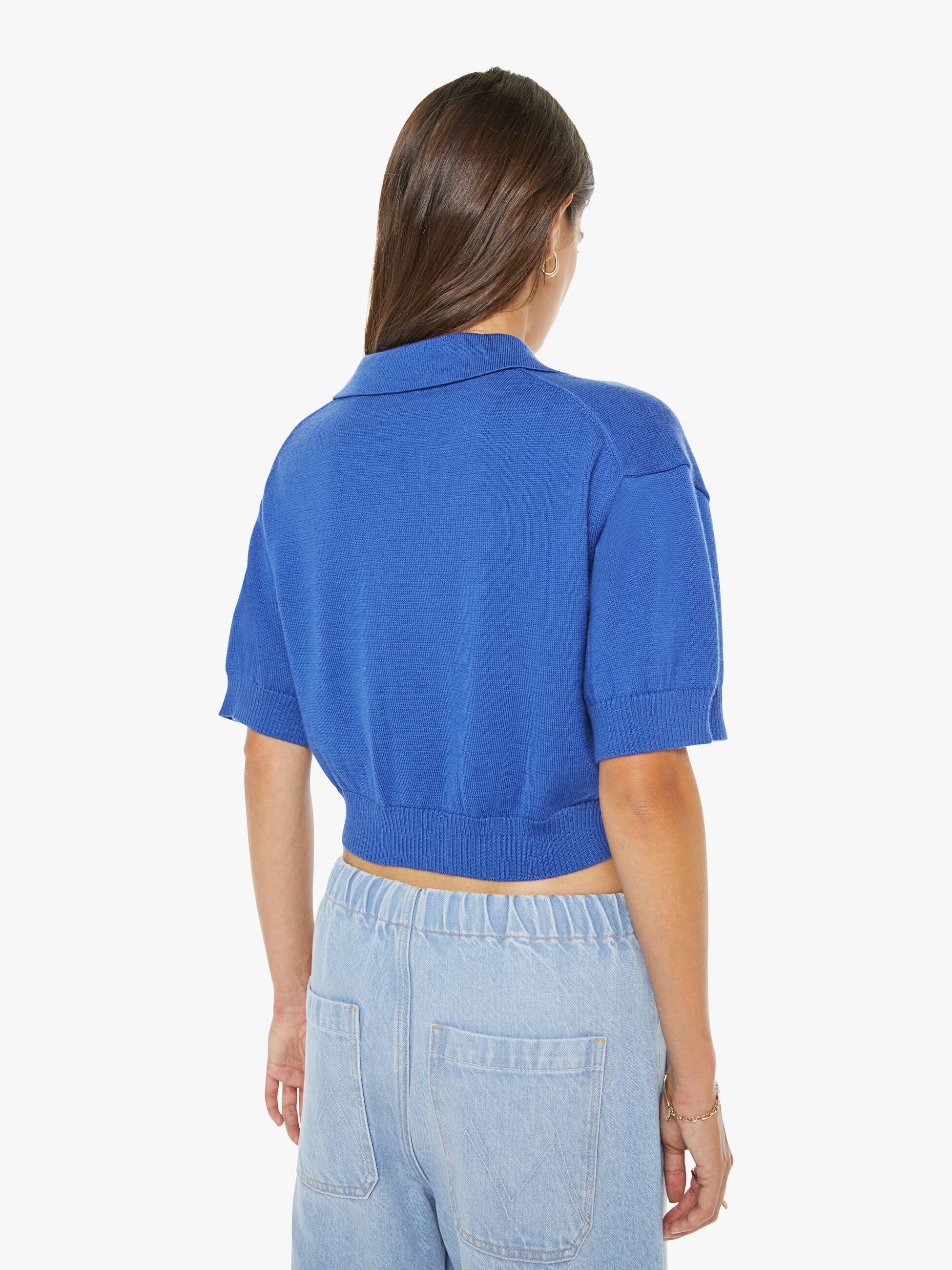 Women Mother Denim The Boxy Raquette