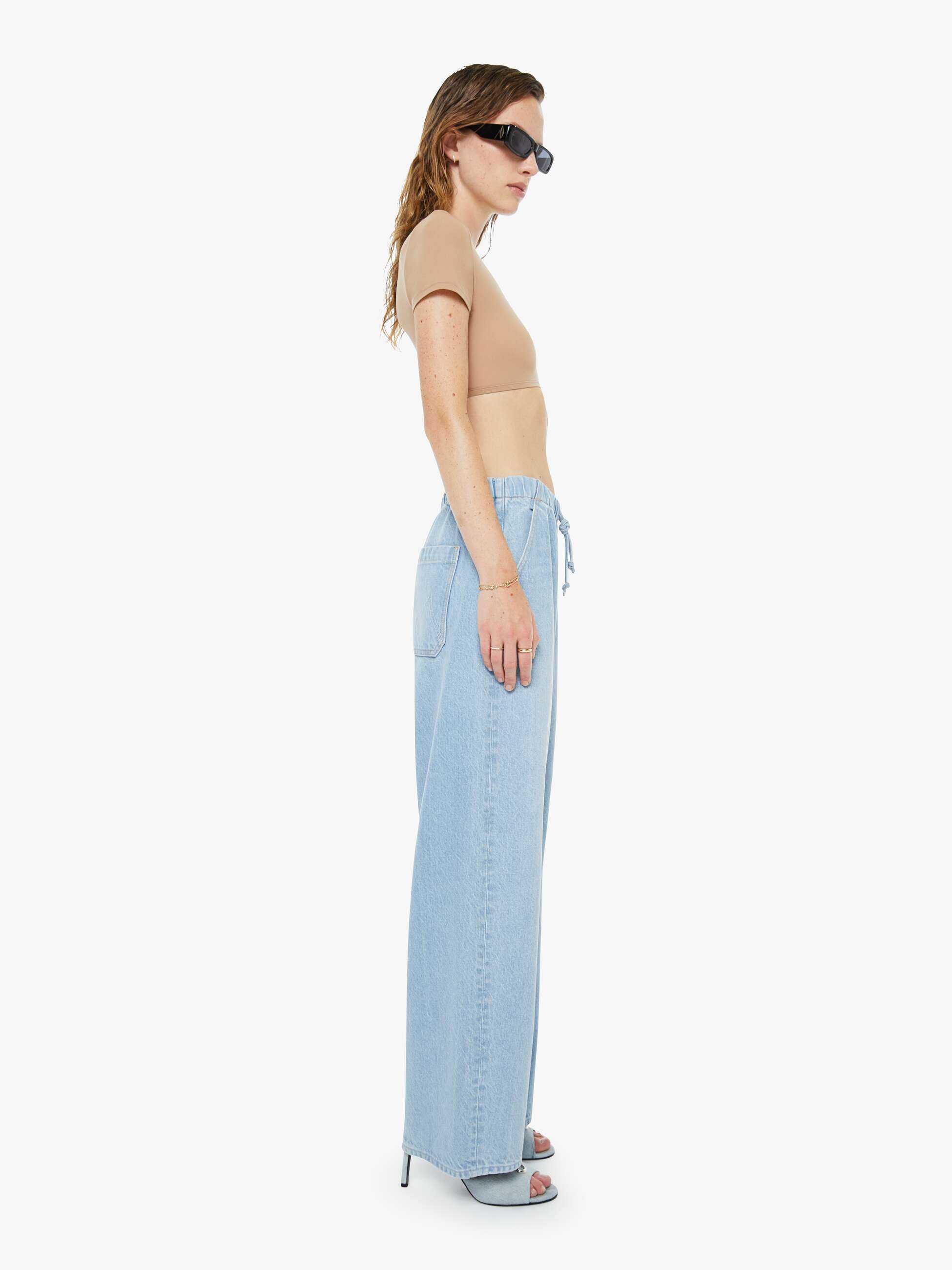 Women Mother Denim The Boxy Raquette
