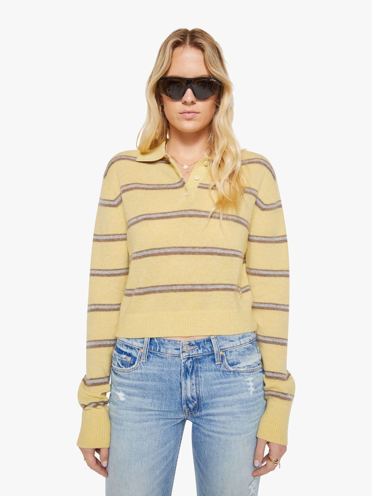 Women Mother Denim Eterne Barrett Sweater