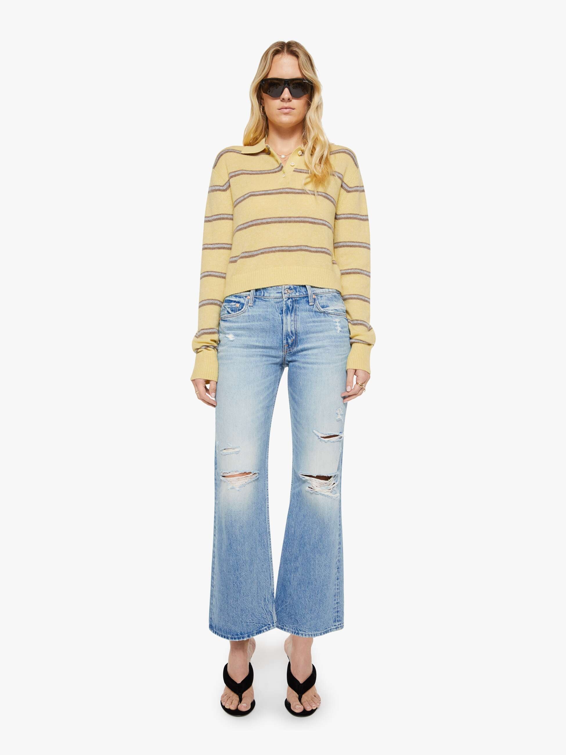 Women Mother Denim Eterne Barrett Sweater