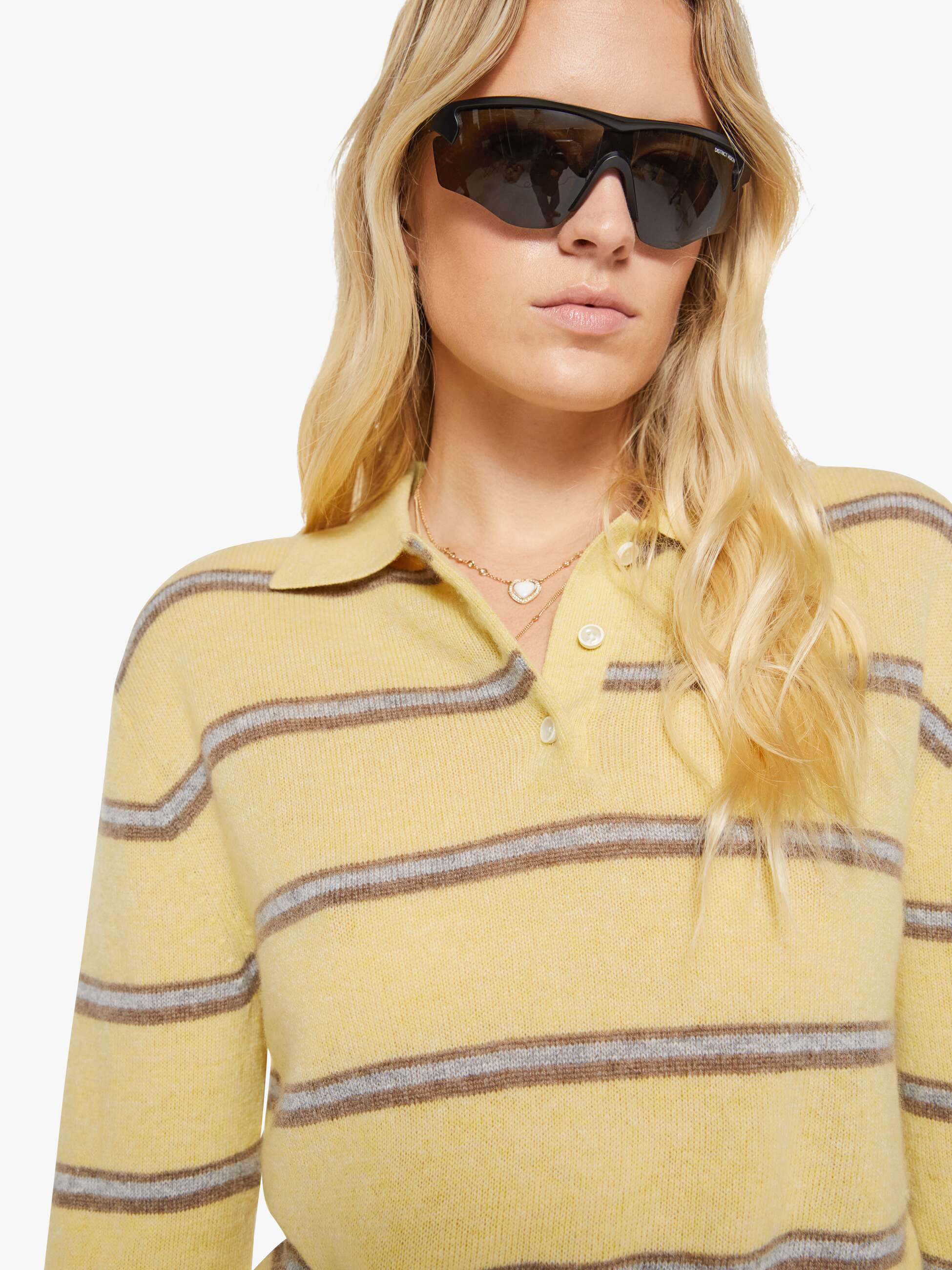 Women Mother Denim Eterne Barrett Sweater