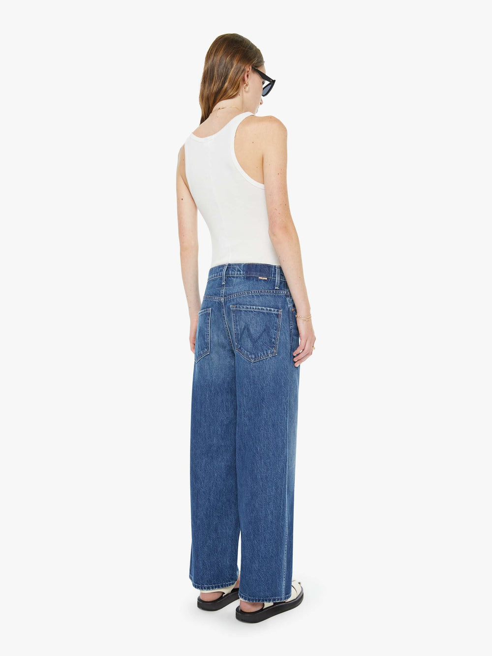 Women Mother Denim The Crop Raquette